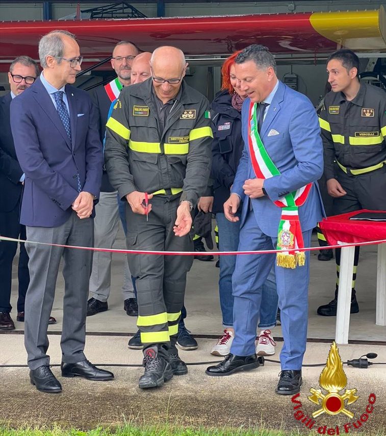 VARALLO – Inaugurato il centro di formazione per Direttori delle Operazioni di Spegnimento, della Direzione Regionale VV.F. Piemonte – LA GALLERY